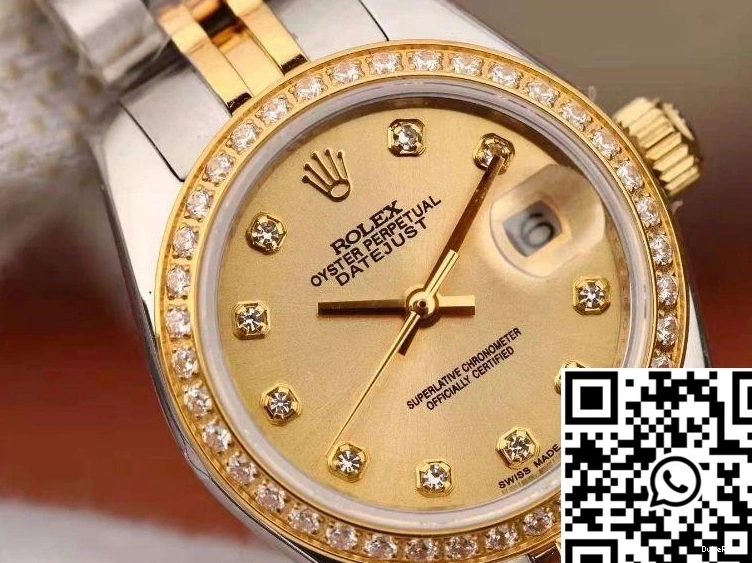 Lady Datejust 28mm Gold Rolex 18K Plating Dial Gold 0910